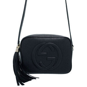 Gucci SOHO Fringe Leather Disco Bag Shoulder